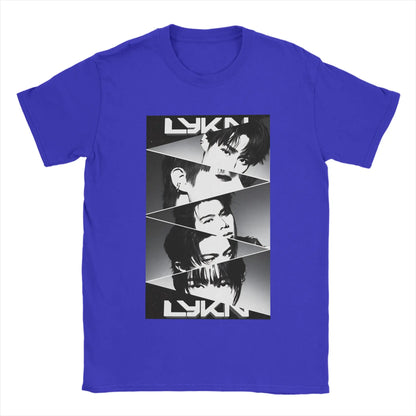 LYKN Who Says T Shirt Summer  100% Cotton T-Shirts For Couple Harajuku Printed Tee Shirt Short Sleeve Y2K Fun Tops