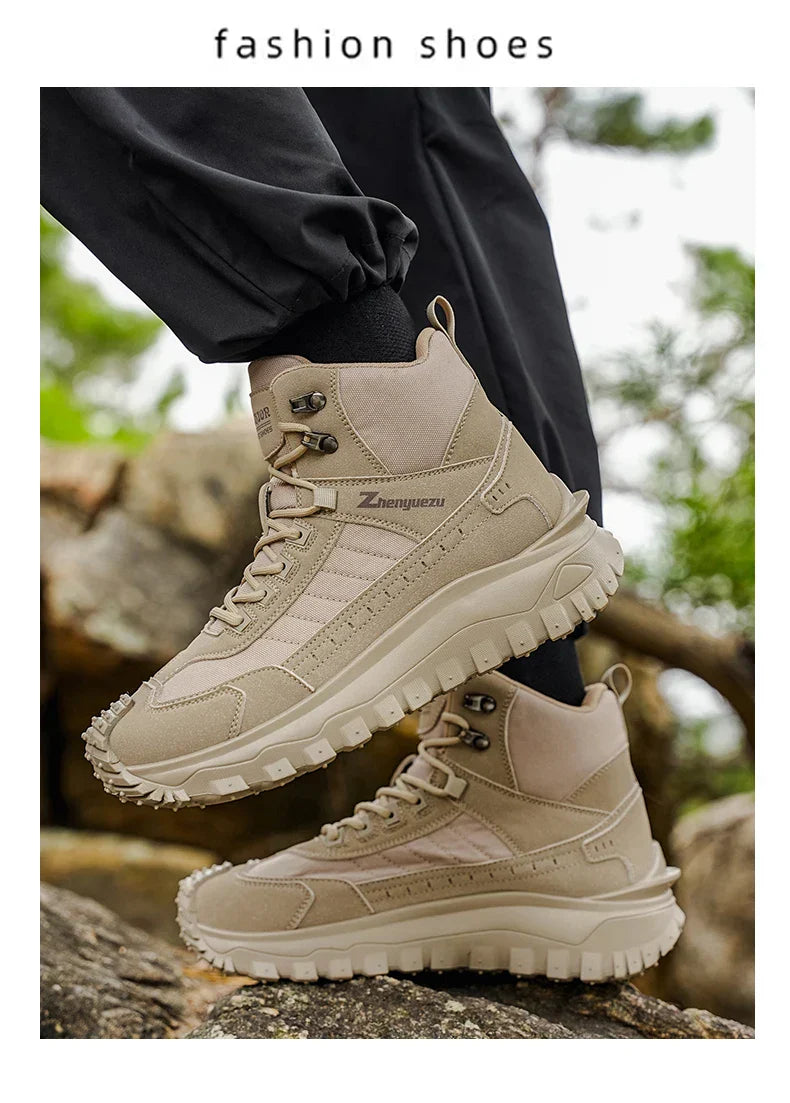 Brand protection 2026 new men's lightweight non-slip breathable wear-resistant running sports fashion versatile casual shoes