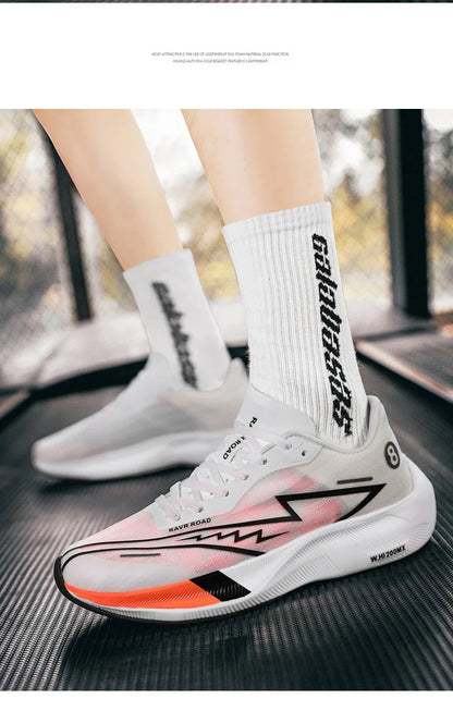 Fashion Men's Sneakers Summer Comfy Breathable Gym Sports Shoes Cushioned Support Running Shoes Tennis Cross Training Shoes