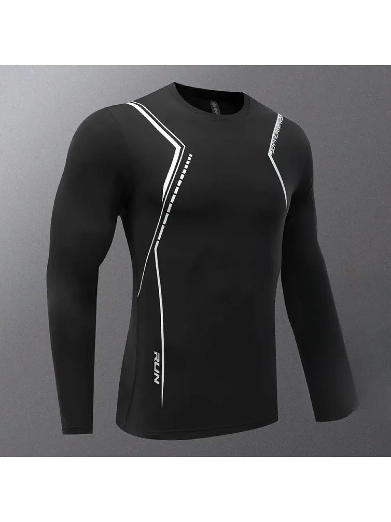 Fashion autumn t-shirts outdoor sports long sleeve running fitness breathable base shirt polka dot basketball shirt