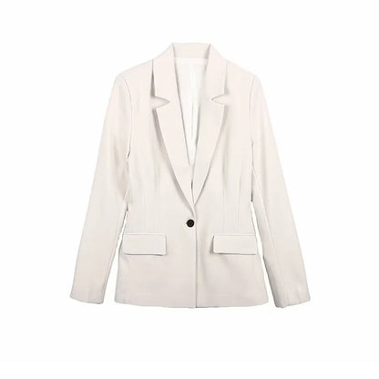 2026 New Office Women's Blazers & Jackets Fashion Slim Elegant Spring Women's Jacket Chic Young Commuter Warm Long Sleeve Blazer