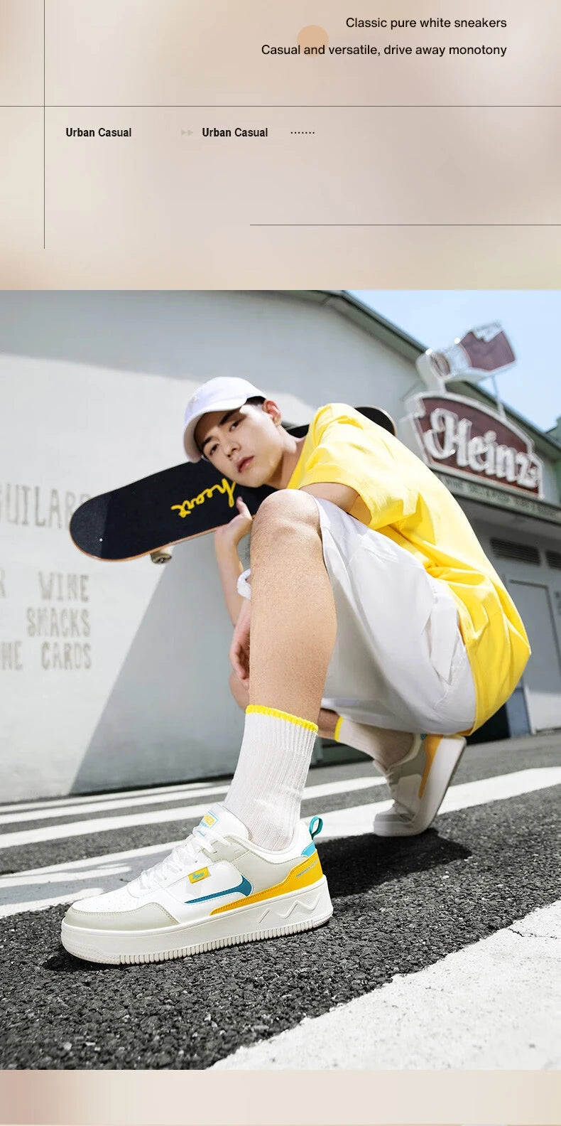 NEW Men Skateboard Shoes Casual Heightened Thick Bottom Non-Slip Wear-Resistant Soft Elastic Male Sneakers 672116623