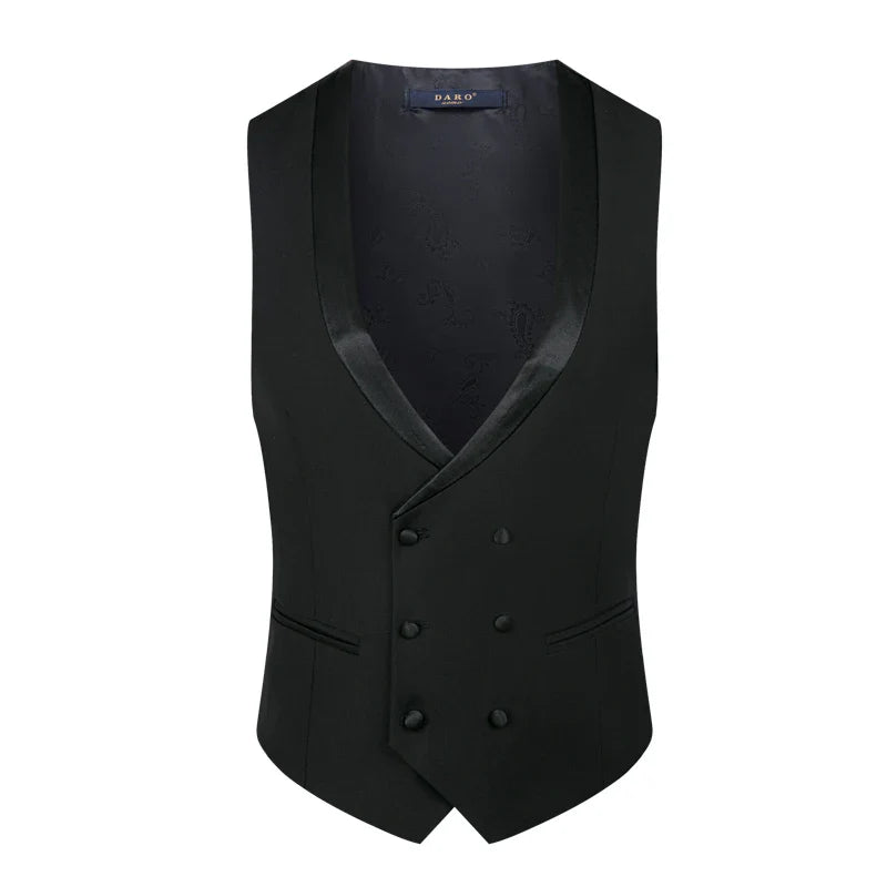 2024 High-grade Light Luxury Mens Suits Set 3 Pieces, Wedding Host Banquet Performance Party Blazer Dress with Pants Vest, S-3XL