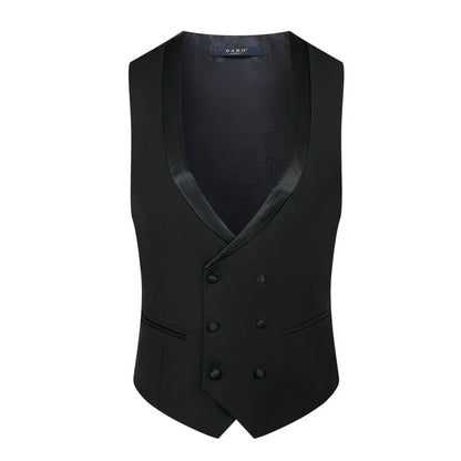2024 High-grade Light Luxury Mens Suits Set 3 Pieces, Wedding Host Banquet Performance Party Blazer Dress with Pants Vest, S-3XL