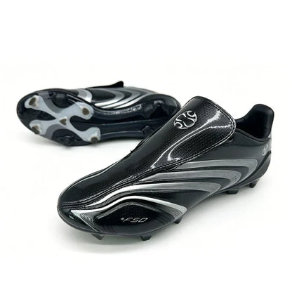 F50+ Professional Mens Soccer Shoes Training Non-Slip Turf Soccer Cleats Boys TF/FG Football Sneakers Man Chuteira Campo 39-45