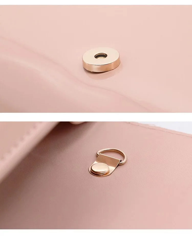 Patent Leather Envelope Clutch Purse Shiny Candy Color Cover Day Clutches Evening Bag for Women Shoulder Handbags Bolso Mujer