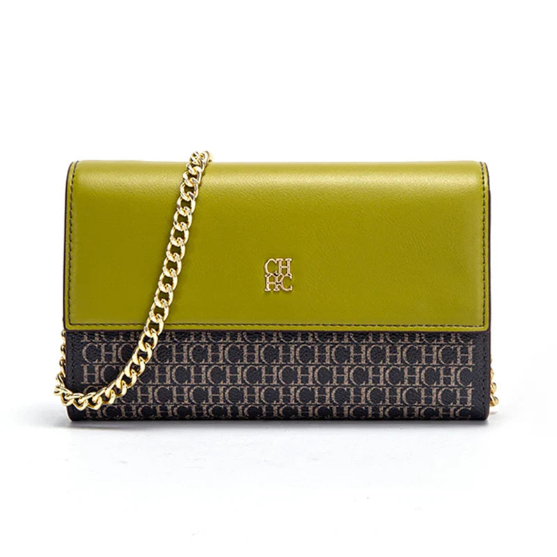 Shoulder Bag 2024 Brand Classic Letter Flip Small Square Bag Business Phone Chain Bag