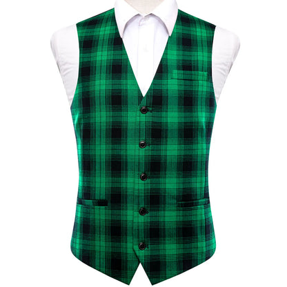 Jacquard Viscose Mens Vest Striped Waistcoat Sleeveless Jacket Wedding Business Silver Gold Blue Yellow Green Red Pink
