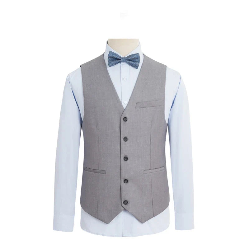 New Plus Size Black Suit Vest Men Solid Color Single Breasted Waistcoat For Host Groom Groomsmen Grey Black Navy Waist Coat 9XL