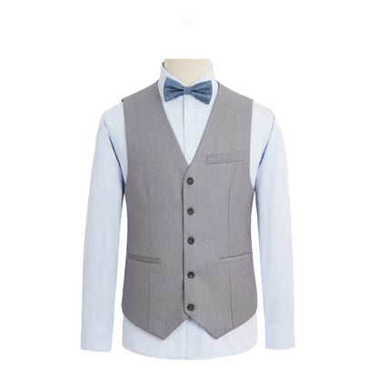 New Plus Size Black Suit Vest Men Solid Color Single Breasted Waistcoat For Host Groom Groomsmen Grey Black Navy Waist Coat 9XL