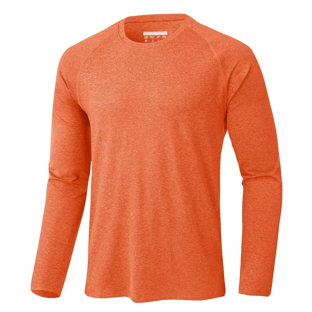 Men's UPF 50+ Shirts Summer Long Sleeve Lightweight T-Shirt Quick Dry Breathable Shirt Outdoor Sport Gym Running Tops