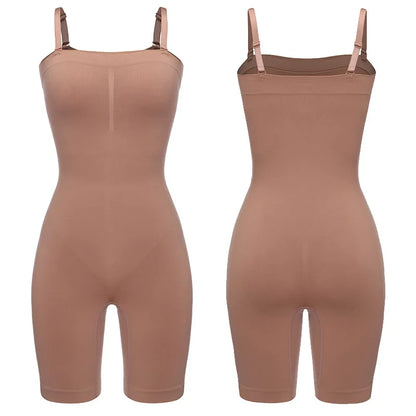 Women Strapless Shapewear Bodysuits Tummy Control Butt Lifter Body Shaper Waist Trainer Instantly Sculpt Your Body