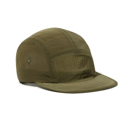 Waterproof Nylon Mesh Flat Top Baseball Cap for Men Women Suitable for Outdoor Sports Running Cycling Golf and Casual Wear
