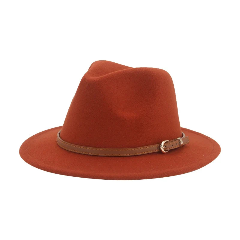 Hats for Women Fedoras Girls Hat Boys Hat Felted Kids Baby Caps Small 52cm 54cm Belt Wedding Cute Kid Fedoras Sombreros De Mujer
