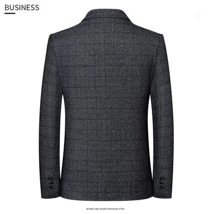 Brand 2026 Spring Blazers Para Men Retro Autumn Single Breasted Suits Blazer Mens Fashion Blazers Suits for Mens Luxury