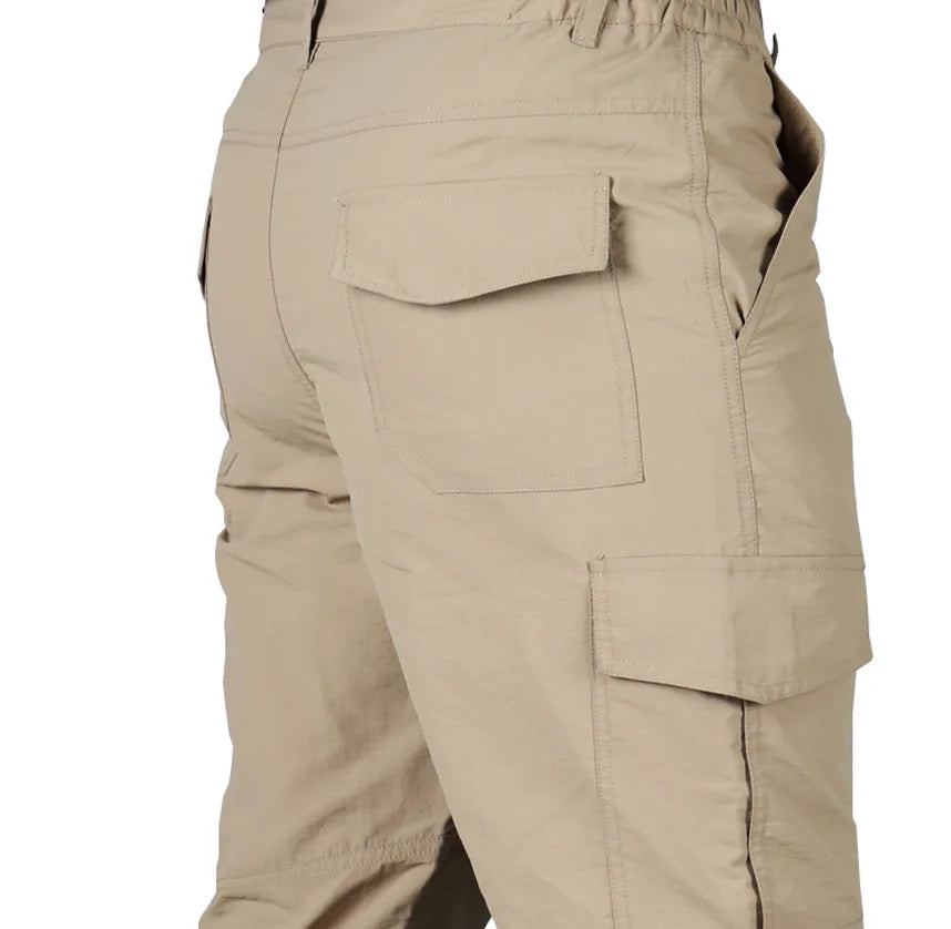 Asian Size Summer Cargo Pants Men Pants Streetwear Jogger Trekking Hiking Mountain Work Tourism Trousers