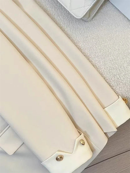 2025 Fashion Ladies Blazer Women Coat Spring Autumn Green Black Khaki Long Sleeve Female Business Work Wear  Formal Jacket