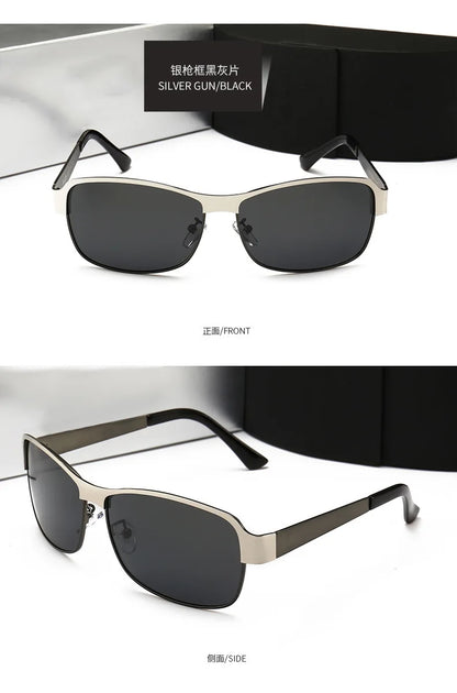 Retro Oval UV400 Polarized Sunglasses for Men Women Motorcycle Glasses Anti-Glare Outdoor Adventure Shades 554