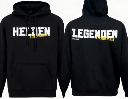 Y2k Long Sleeve Bohse Onkelz Band Sweatshirt HELDEN Legenden Sterben Nie Letter Printed Hoodie Men Women Oversized Pullovers