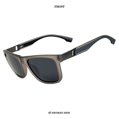 Polarized Square Sunglasses For Men Luxury Square Vintage Retro Fashion Glasses  Gafas De Sol Hombre Polarizadas Alta Calidad