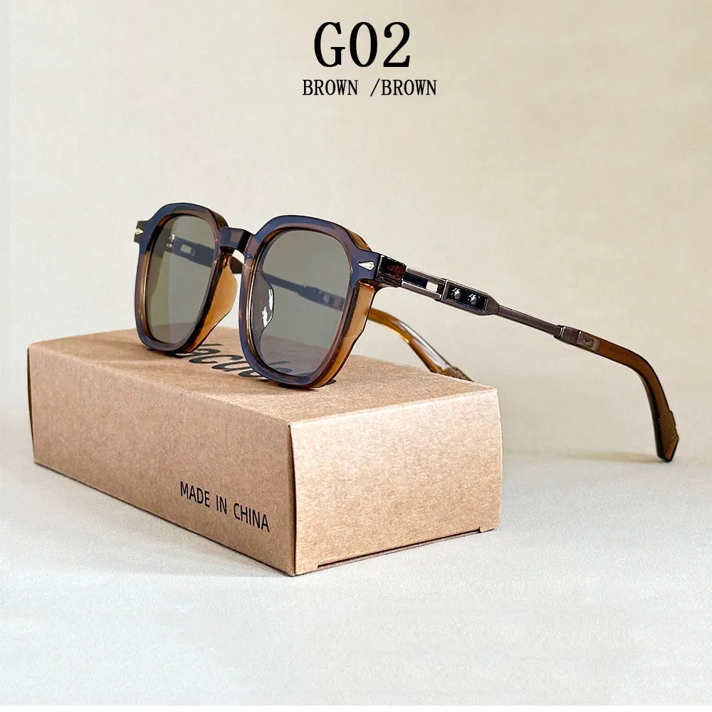 2025 Sunglass Men Vintage Sunglasses Women Retro Fashion Glasses Vacation Luxe Femme Lunette Soleil Femme Gafas De Sol Hombre