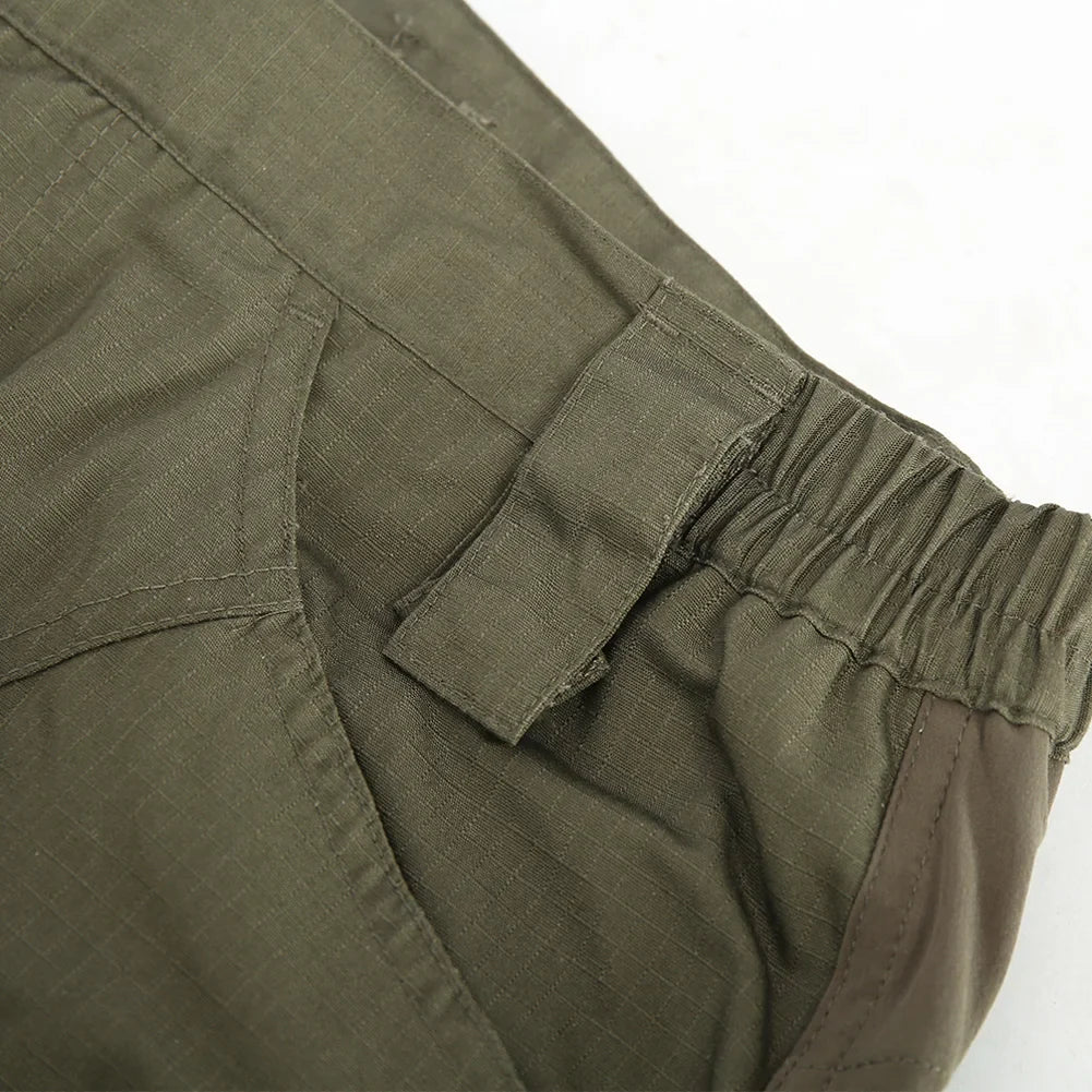P40 Waterproof Tactical Cargo Pants Men Resistant Multiple Pockets Combat Training Trousers Outdoor Camouflage Paintball Pants