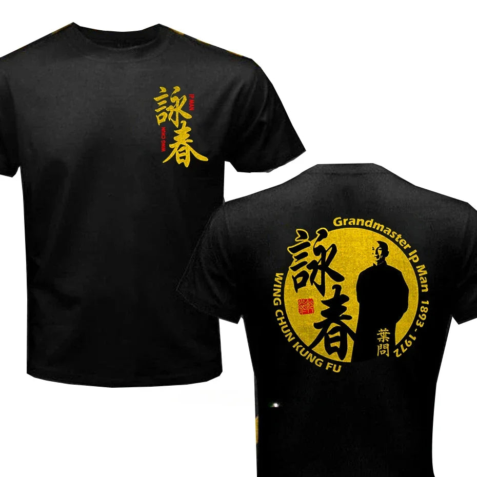 Japan Jeet Kune Do Academy T Shirt Men Bruce Martial Artist Greatest Jeet Kune Do Wing Chun T-Shirt Tees Streetwear Harajuku