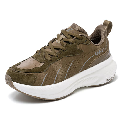 2025 Winter Training Running Shoes for Men Sport Shoes Leather Warm Wear-resistant Female Jogging Shoes Walking Sneakers