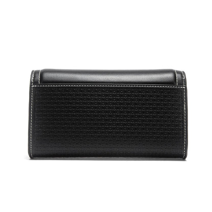 Magnetic Buckle Folding Small Square Bag Classic Women's 2026 Autumn Solid Color Simple New Single Shoulder Crossbody Bag