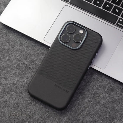 Luxury Hit Color For Magsafe High-end Magnetic Leather Case For iPhone 16 Plus 15 14 13 17 Pro Max Alloy Lens Shockproof Cover