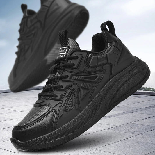 Shoes Four Seasons Breathable Light Non-slip Waterproof Oil-proof Kitchen work shoes Men's Outdoor Casual sports Shoe