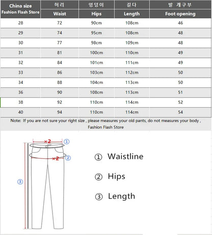 Denim Flared Jeans Men  Boot Cut Denim Pants Comfortable Slightly Slim Classic Loose Casual Blue Black Trousers For Male Bootcut