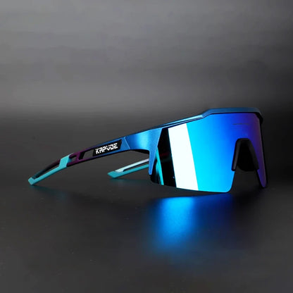Cycling Sunglasses UV400 Cycling Glasses Polarized Built-in Myopia Frame Man Bicycle Eyewear Outdoor MTB Bike Goggles