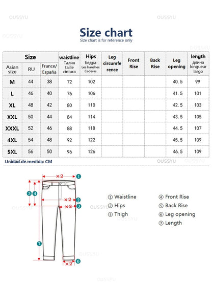 Summer Ultrathin High Quality Soft Lyocell Fabric Men's Jeans Loose Straight Denim Pants Design Casual Trousers Plus Size M-5XL