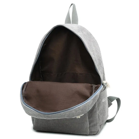 Kids School Bag Personalized Toddler Backpack Embroidered Name Child Corduroy Backpack Birthday Gift Laptop Bag Back to School