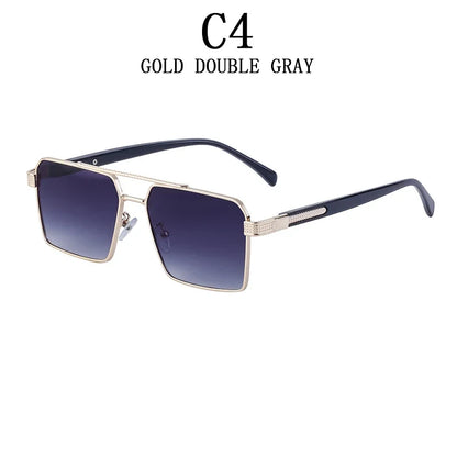2023 Square Sunglasses For Men Luxe Sunglasses Women Trendy Vintage Fashion Glasses Sun Gafas De Sol Hombre Lunette Soleil Femme