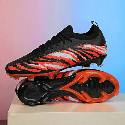 New Men Match Unisex Soccer Shoes Outdoor Adult Cleats Ultralight Football Boots Sport Non-Slip Comfortable Grass High-quality