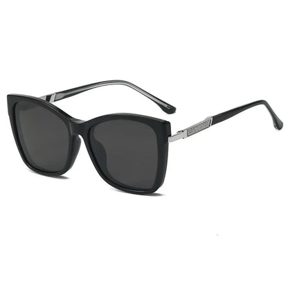 Fashion New Design TR90 Polarized Magnetic Clip-on Sunglasses Men and Women Polarized Sunglasses Optical Myopia Glasses
