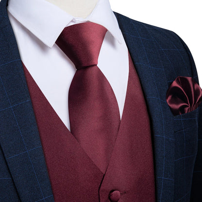 Wedding Party Green Men's Vest Shirt Accessories Fashion chaleco hombre for Man Four Seasons Wear Wholesale Necktie Handkerchief