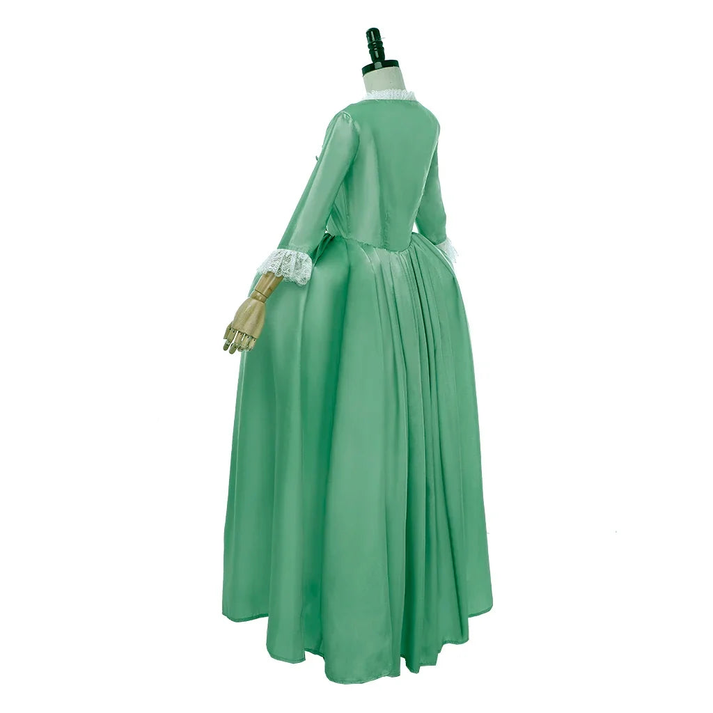 Musical Hamilton Peggy Elizabeth Angelica Cosplay Costume The Schuyler Sisters Colonial Ball Gown Dress for Women Girls Kids