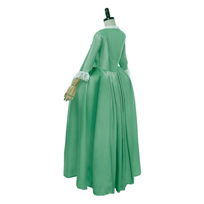 Musical Hamilton Peggy Elizabeth Angelica Cosplay Costume The Schuyler Sisters Colonial Ball Gown Dress for Women Girls Kids