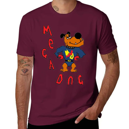 T shirt vintage t shirt mens t shirt graphic New Skins UK - Sid Jenkins Mega Dog Design T-Shirt  men clothing harajuku