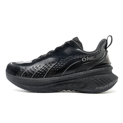2025 Winter Training Running Shoes for Men Sport Shoes Leather Warm Wear-resistant Female Jogging Shoes Walking Sneakers