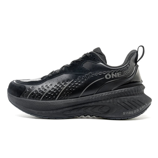 2025 Winter Training Running Shoes for Men Sport Shoes Leather Warm Wear-resistant Female Jogging Shoes Walking Sneakers
