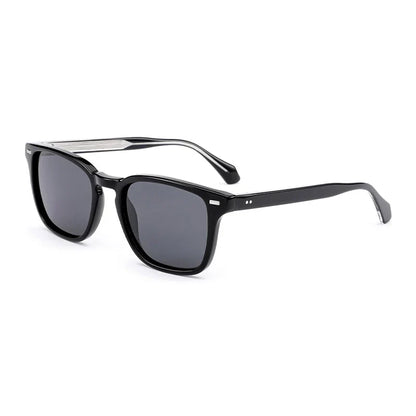 Acetate UV400 Polarized Sunglasses Prescription Custom Women Men  Square Optical Sun Glasses