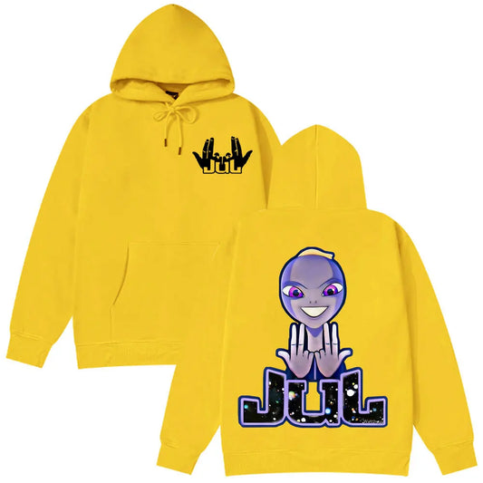 Jul French Rapper Album Merch Hoodie Men woman Loose Clothing Hip-hop Sweatshirt Long sleeves Unisex Fashion Design Pullover