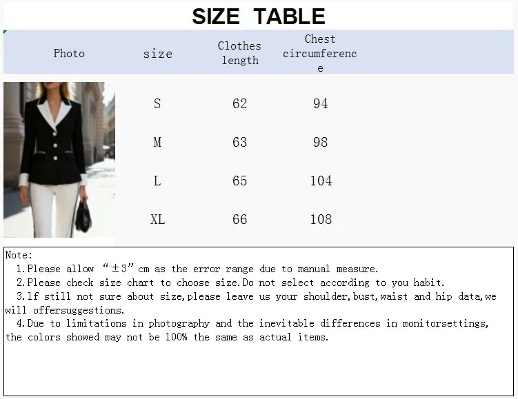 Black and white contrast slim-fit suit jacket, classic black and white contrast suit jacket, unlock the elegant style of the urb
