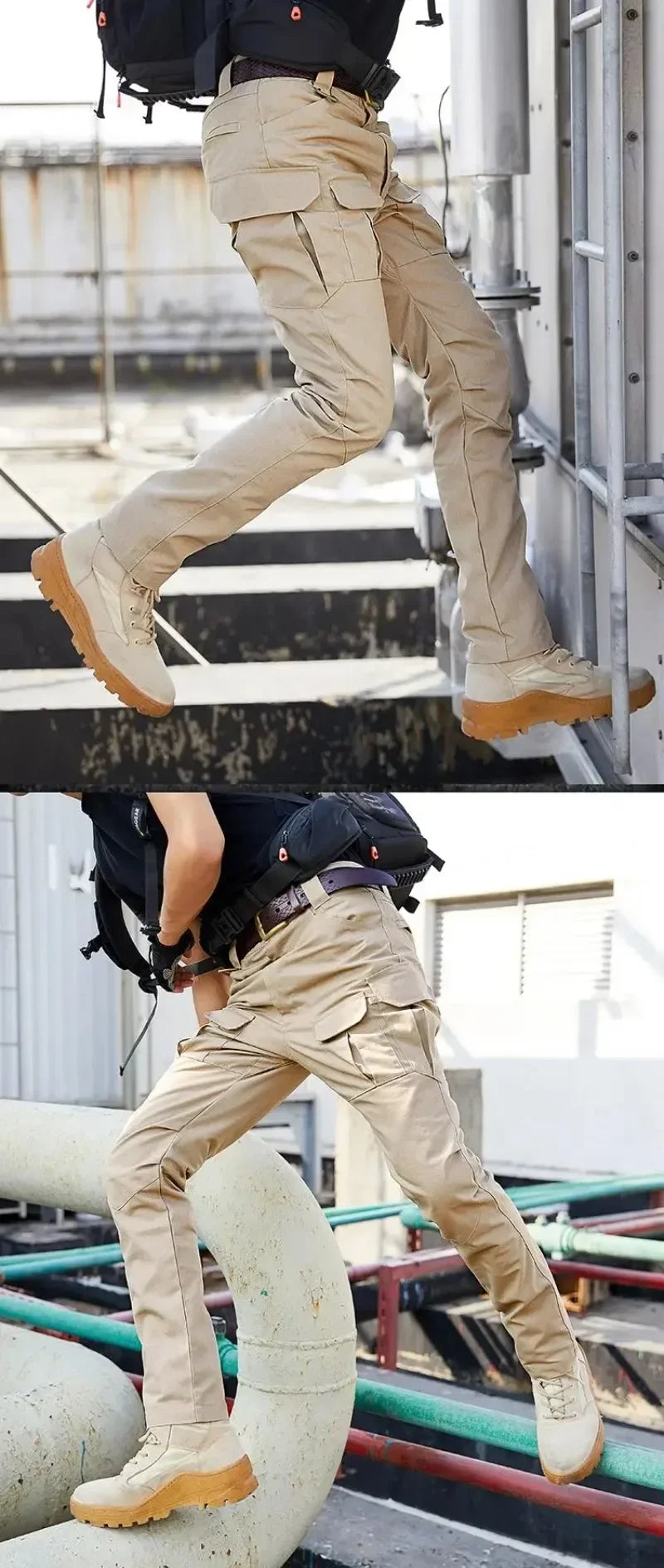 Tactical Pants Camouflage Men Waterproof Combat Joggers Male Multi-pocket SWAT Cargo Stretch Work Trousers Hombre Size S-2XL