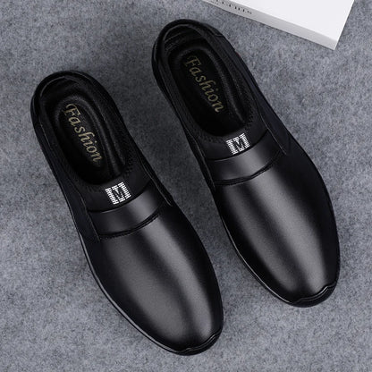 Upscale Genuine Leather Men Loafers Brown Black Cow Leather Penny Loafers Adult Office Career Mens Shoes Sneakers Driving Shoes
