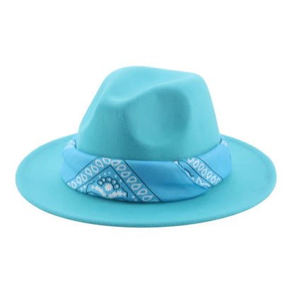 Hats for Women Fedoras Felted Hat Men Women Band Western Cowboy Jazz Caps Dancer Outdoor Women Fedora Hat шляпа женская шляпа
